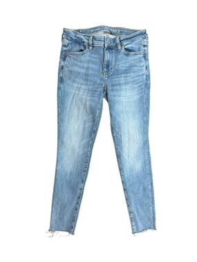American Eagle Outfitters Next Level Stretch Short Light Wash Skinny Jeans